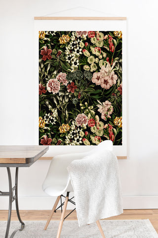Marta Barragan Camarasa Dark bloom I Art Print And Hanger
