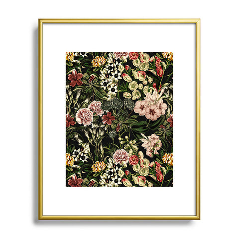 Marta Barragan Camarasa Dark bloom I Metal Framed Art Print