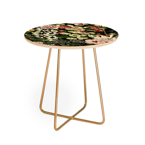 Marta Barragan Camarasa Dark bloom I Round Side Table