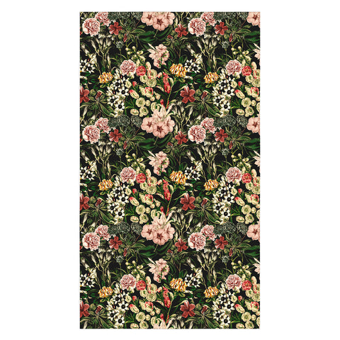 Marta Barragan Camarasa Dark bloom I Tablecloth