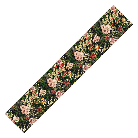Marta Barragan Camarasa Dark bloom I Table Runner