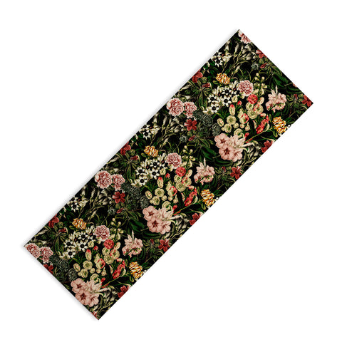 Marta Barragan Camarasa Dark bloom I Yoga Mat