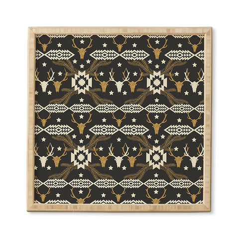 Marta Barragan Camarasa Dark Bohemian Nomad Framed Wall Art