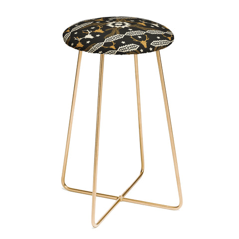 Marta Barragan Camarasa Dark Bohemian Nomad Counter Stool