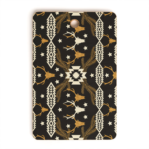 Marta Barragan Camarasa Dark Bohemian Nomad Cutting Board Rectangle