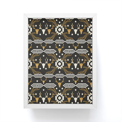 Marta Barragan Camarasa Dark Bohemian Nomad Framed Mini Art Print