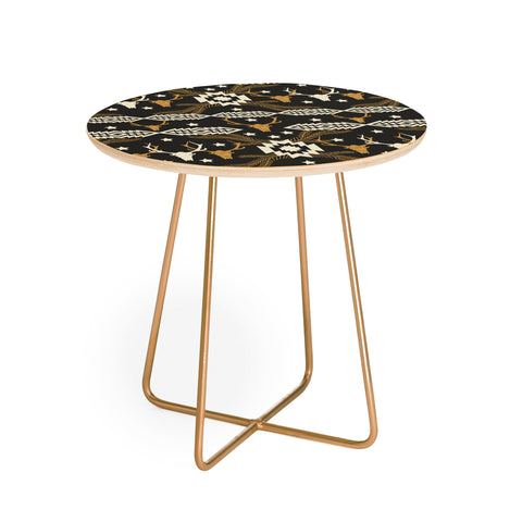 Marta Barragan Camarasa Dark Bohemian Nomad Round Side Table