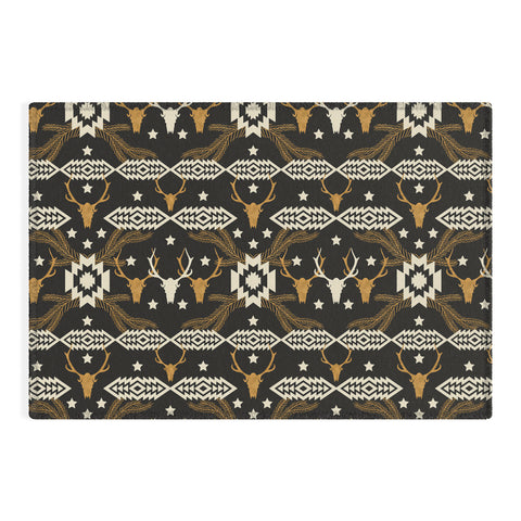 Marta Barragan Camarasa Dark Bohemian Nomad Outdoor Rug