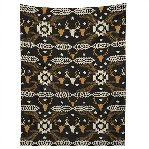 Marta Barragan Camarasa Dark Bohemian Nomad Tapestry