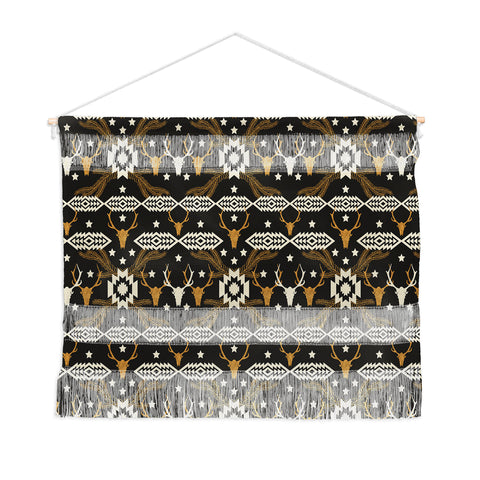 Marta Barragan Camarasa Dark Bohemian Nomad Wall Hanging Landscape