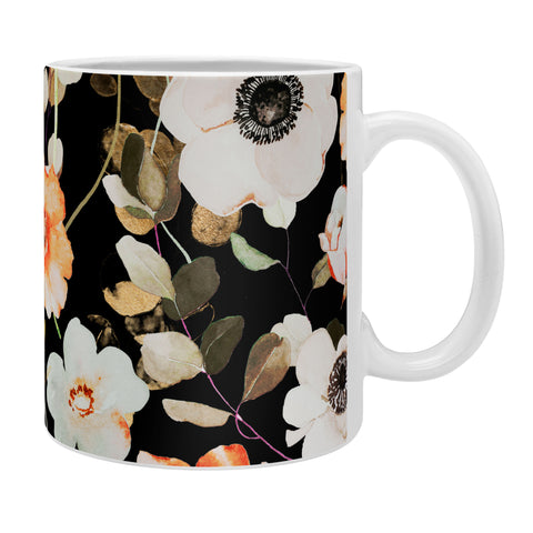 Marta Barragan Camarasa Dark flowery modern meadow Coffee Mug