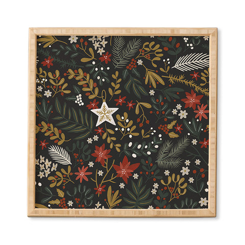 Marta Barragan Camarasa Dark holidays nature Framed Wall Art