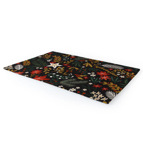 Marta Barragan Camarasa Dark holidays nature Area Rug