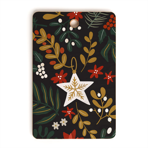 Marta Barragan Camarasa Dark holidays nature Cutting Board Rectangle