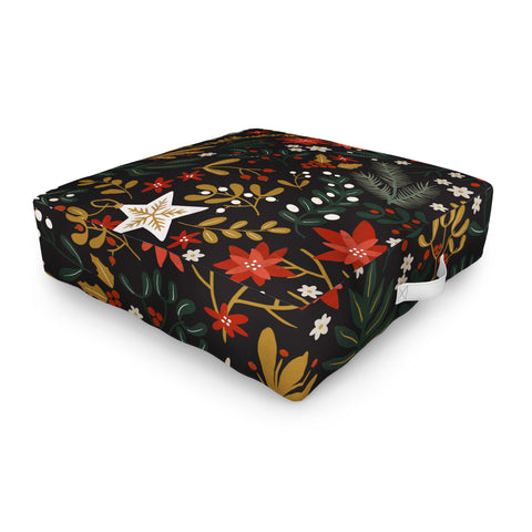 Marta Barragan Camarasa Dark holidays nature Outdoor Floor Cushion