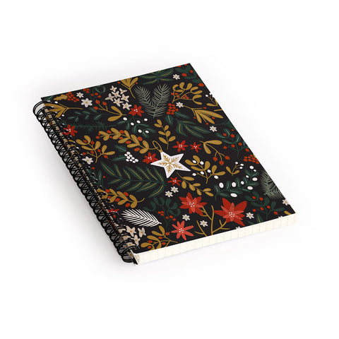 Marta Barragan Camarasa Dark holidays nature Spiral Notebook