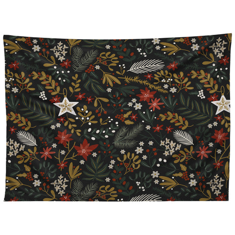 Marta Barragan Camarasa Dark holidays nature Tapestry