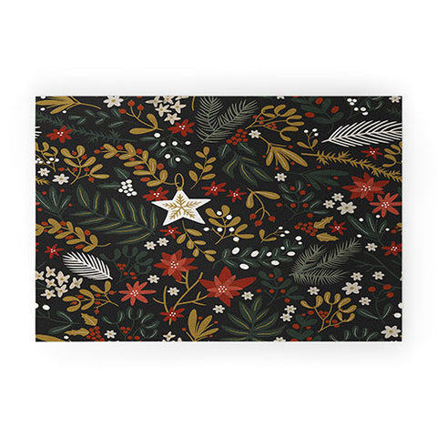 Marta Barragan Camarasa Dark holidays nature Welcome Mat