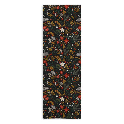 Marta Barragan Camarasa Dark holidays nature Yoga Towel