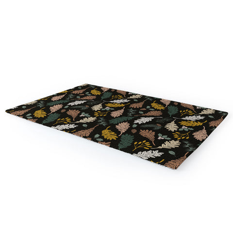 Marta Barragan Camarasa Dark meadow winter season I Area Rug