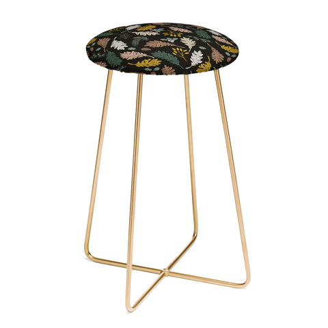 Marta Barragan Camarasa Dark meadow winter season I Counter Stool