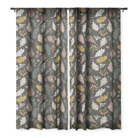 Marta Barragan Camarasa Dark meadow winter season I Sheer Non Repeat