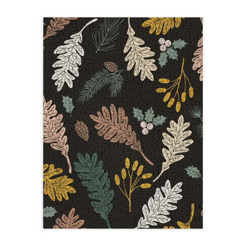 Marta Barragan Camarasa Dark meadow winter season I Puzzle