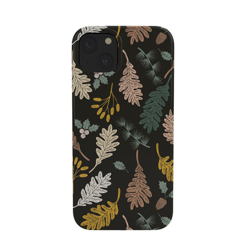 Marta Barragan Camarasa Dark meadow winter season I Phone Case