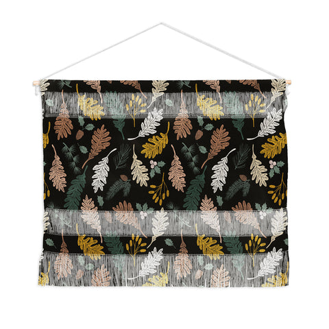 Marta Barragan Camarasa Dark meadow winter season I Wall Hanging Landscape