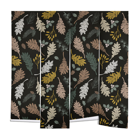 Marta Barragan Camarasa Dark meadow winter season I Wall Mural