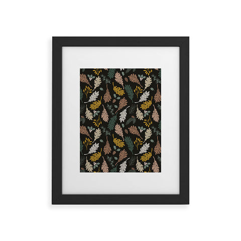 Marta Barragan Camarasa Dark meadow winter season I Framed Art Print