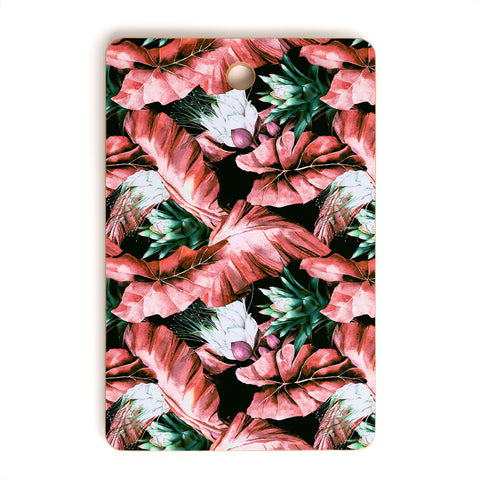 Marta Barragan Camarasa Dark tropical nature 03 Cutting Board Rectangle