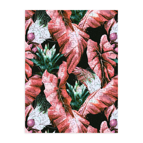 Marta Barragan Camarasa Dark tropical nature 03 Puzzle