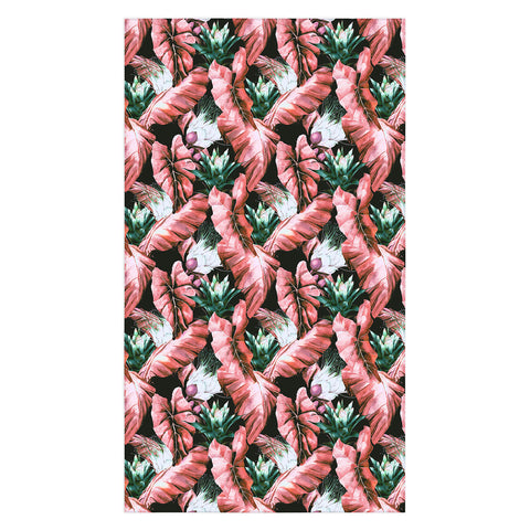 Marta Barragan Camarasa Dark tropical nature 03 Tablecloth