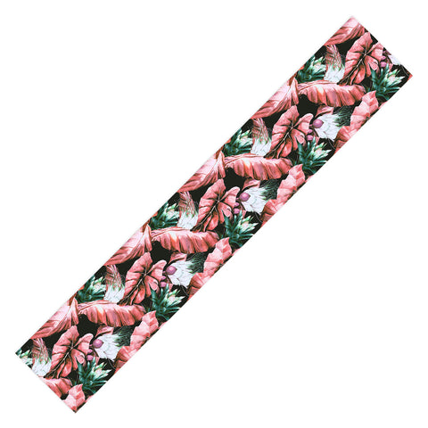 Marta Barragan Camarasa Dark tropical nature 03 Table Runner
