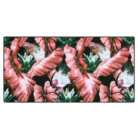 Marta Barragan Camarasa Dark tropical nature 03 Desk Mat
