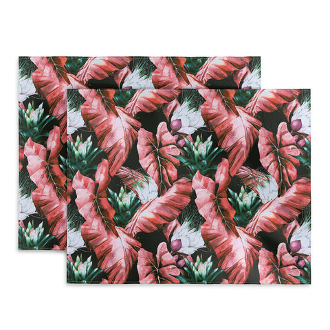 Marta Barragan Camarasa Dark tropical nature 03 Placemat