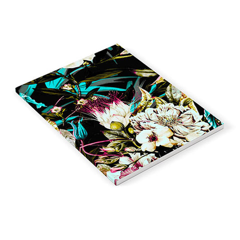 Marta Barragan Camarasa Dark wild floral 01 Notebook