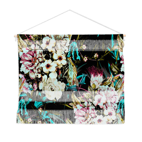 Marta Barragan Camarasa Dark wild floral 01 Wall Hanging Landscape