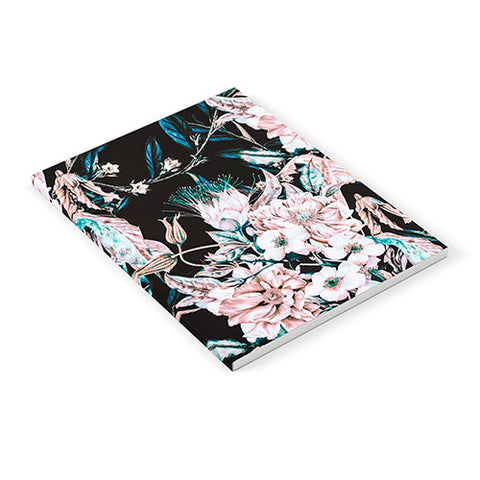 Marta Barragan Camarasa Dark wild pink bloom Notebook