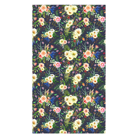 Marta Barragan Camarasa Darkness Wildflower Bouquets Tablecloth