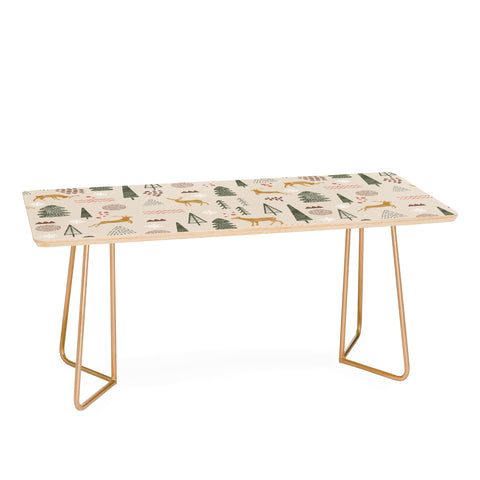 Marta Barragan Camarasa Deer Christmas forest Coffee Table