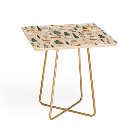 Marta Barragan Camarasa Deer Christmas forest Side Table