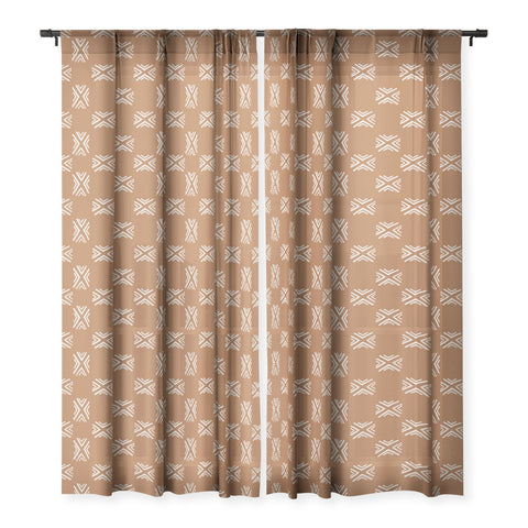 Marta Barragan Camarasa Desert boho II Sheer Window Curtain