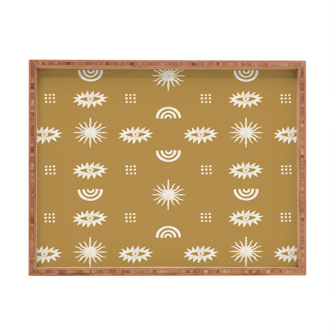 Marta Barragan Camarasa Desert boho III Rectangular Tray