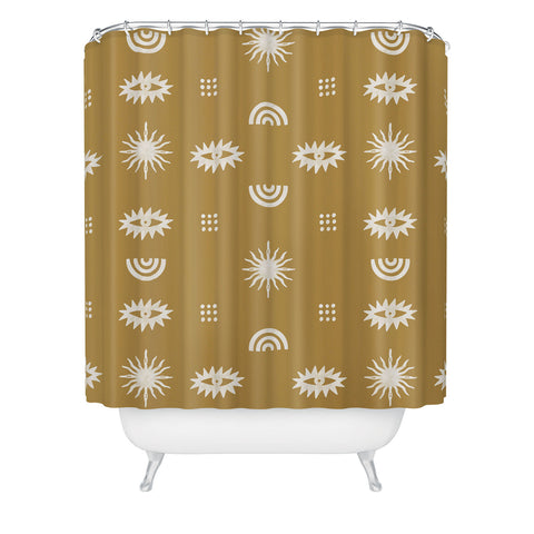 Marta Barragan Camarasa Desert boho III Shower Curtain