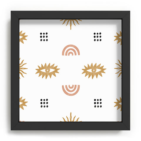 Marta Barragan Camarasa Desert boho IV Recessed Framing Square