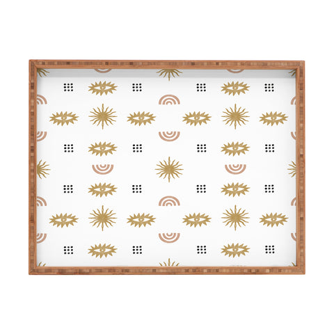 Marta Barragan Camarasa Desert boho IV Rectangular Tray