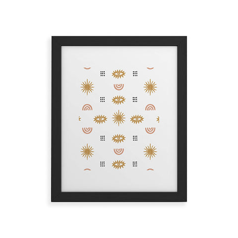 Marta Barragan Camarasa Desert boho IV Framed Art Print