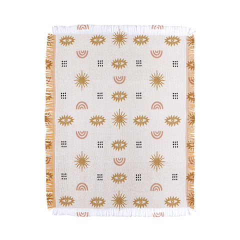 Marta Barragan Camarasa Desert boho IV Throw Blanket
